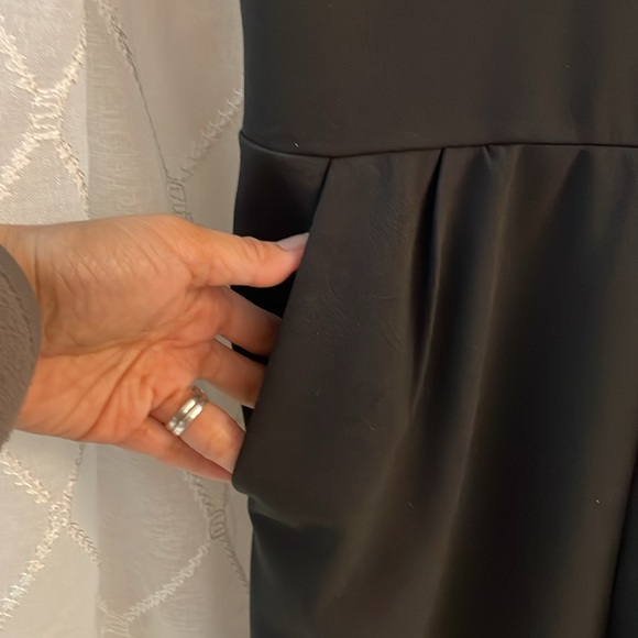 Love…ady Black Bow-strap Jumpsuits Size Small - Picture 4 of 8